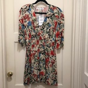 Zara Floral Print Dress